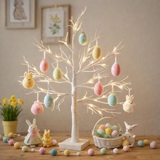Easter White Twig Tree