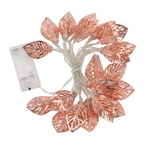 Led leaf lights string - led,