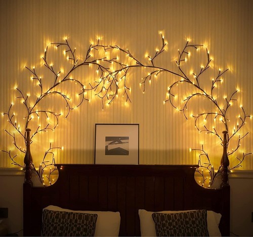 Twig string lights for bedroom - twig,