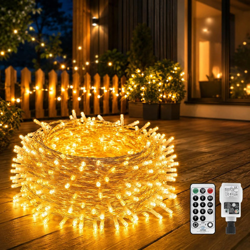 50m long fairy lights plug - lights,