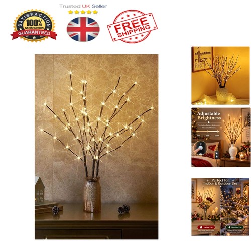 Bendable brown twig - bendable, lights